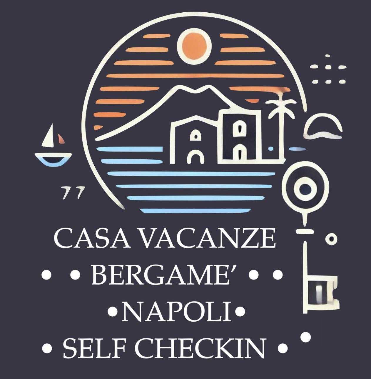 Casa Vacanze Bergame Villa Nápoly Kültér fotó